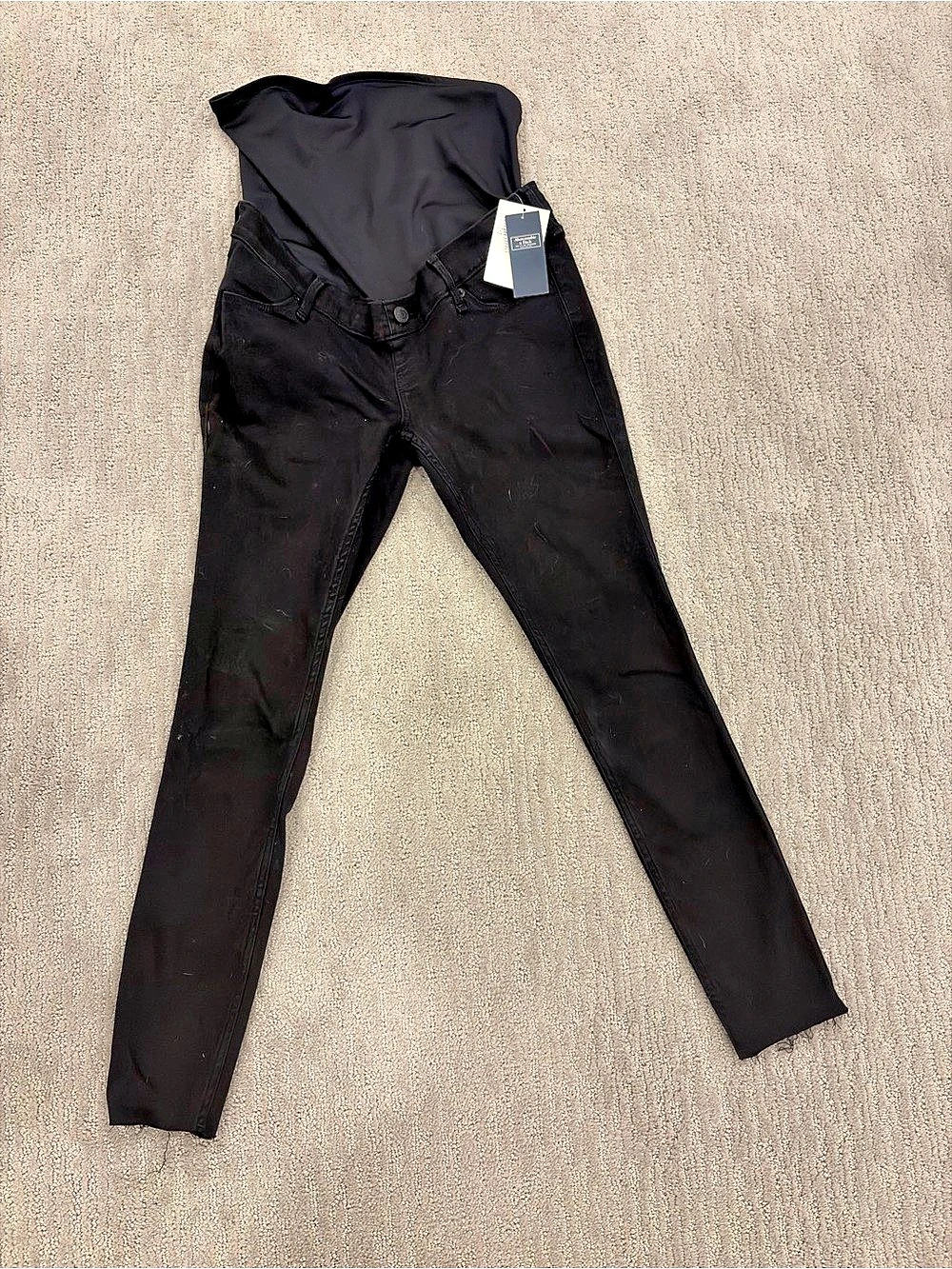 NWT Abercrombie & Fitch Maternity The Jean Legging Skinny Jeans